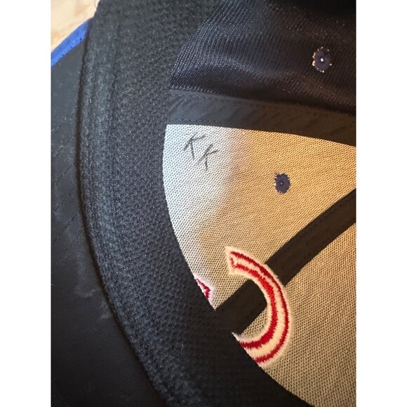 MLB Team Licensed Chicago Cubs Adjustable Blue Baseball Cap By OC Sports OSFM - Picture 5 of 6